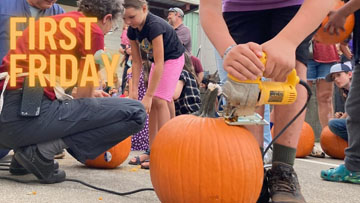 Power Tool Pumpkin Carving