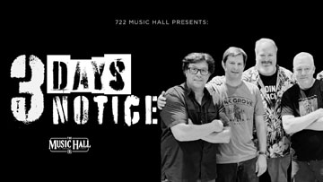 3 Days Notice Live
