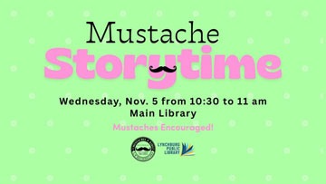 Mustache Storytime with M4K
