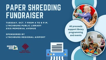 Library Paper Shredding Fundraiser
