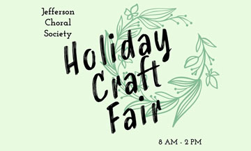 Jefferson Choral Society Holiday Craft Fair