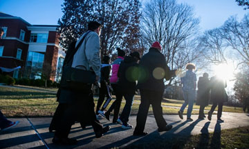 University of Lynchburg Annual Unity March
