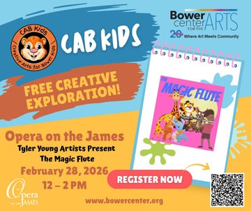 CAB Kids! Opera on the James Presents The Magic Flute