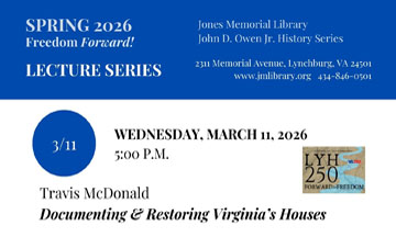 Documenting & Restoring Virginia's Houses