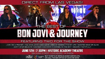 The BEST of Bon Jovi & Journey Ft. Two for the Show