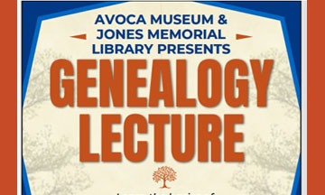 Genealogy with The Jones and Avoca Museum