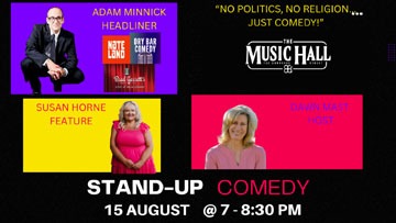 NO POLITICS, NO RELIGION…JUST COMEDY