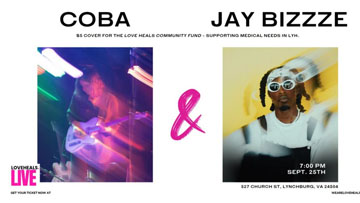 LoveHeals LIVE: Coba & Jay Bizzze