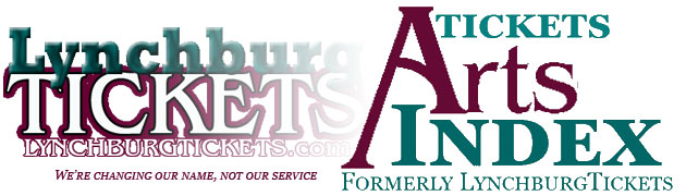 LT-AIT-Bnr-630 Lynchburg Tickets is now Arts Index Tickets