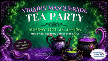 Villains’ Masquerade Tea Party