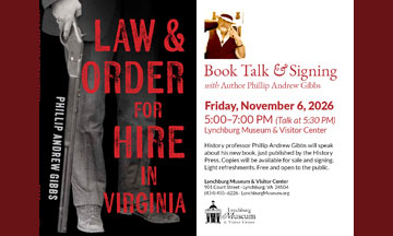 Phillip Andrew Gibbs: Book Talk & Signing